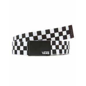 Bílo-černý pánský vzorovaný pásek VANS Deppster II