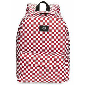 Vans OLD SKOOL III Chili Pepper Checkerboard batoh do školy - bílá