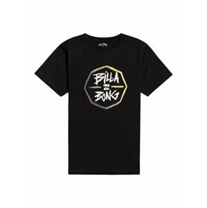 Billabong OCTO black dětské triko s krátkým rukávem - černá