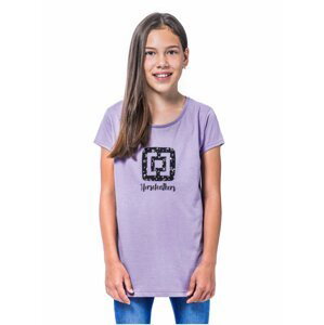Horsefeathers NICKI wisteria dětské triko s krátkým rukávem - fialová