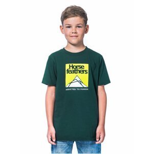 Horsefeathers LEX JUNGLE GREEN dětské triko s krátkým rukávem - zelená