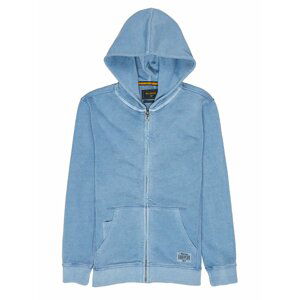 Billabong WAVE WASHED POWDER BLUE dětská mikiny na zip - modrá