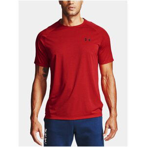 Tričko Under Armour Tech 2.0 SS Tee Novelty - červená