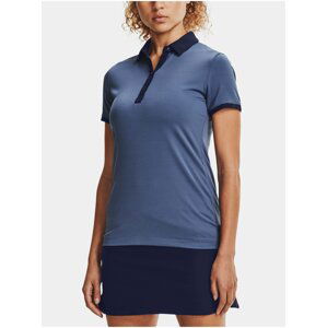 Tričko Under Armour Zinger SS Novelty Polo - modrá