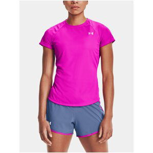 Tričko Under Armour Speed Stride Short Sleeve - růžová