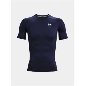 Tričko Under Armour UA HG Armour Comp SS - tmavě modrá