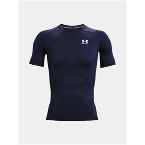 Tričko Under Armour UA HG Armour Comp SS - tmavě modrá