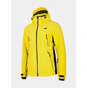 Pánská lyžařská bunda 4F KUMN012  Žlutá