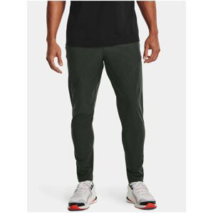 Kalhoty Under Armour UNSTOPPABLE TAPERED PANTS - zelená