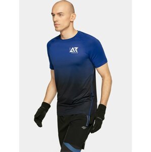Pánské běžecké tričko 4F TSMF104  Modrá