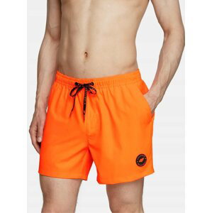 Pánské plavkové šortky 4F SKMT001  Oranžová