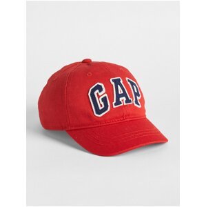 Červená  dětská kšiltovka GAP Logo baseball hat