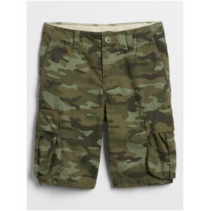 Zelené klučičí dětské kraťasy GAP v-cc cargo short