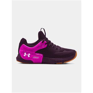 Boty Under Armour W HOVR Apex 2 Gloss - fialová