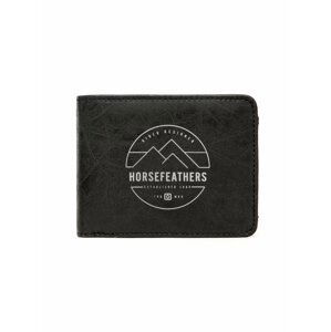 Horsefeathers CAIN black pánská značková peněženka - černá