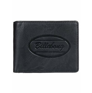Billabong WALLED ID black pánská značková peněženka - černá