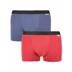 2PACK pánské boxerky Nur Der vícebarevné (827756 - DK.BL/RO D BL)