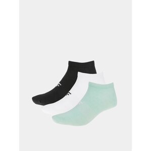 Dámské ponožky 4F SOD302 (3 páry) Tyrkysová