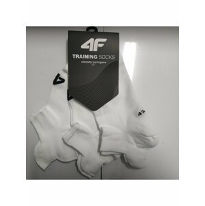 Sportovní ponožky 4F SOM213 (3 páry) Bílá