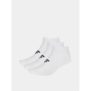 Pánské kotníkové ponožky 4F SOM301  Bílá