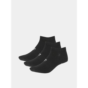 Pánské kotníkové ponožky 4F SOM301 (3 páry) Černá