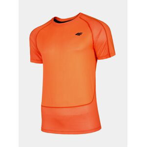 Pánské tréninkové tričko 4F TSMF014  Oranžová