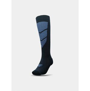 Pánské lyžařské ponožky 4F SOMN300 Modrá