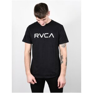 RVCA BIG RVCA black pánské triko s krátkým rukávem - černá