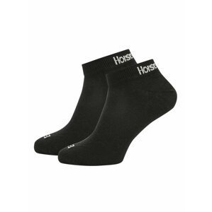 Horsefeathers RAPID 3PK black kotníkové ponožky pánské - černá
