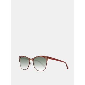 Vínové dámské vzorované sluneční brýle Guess by Marciano