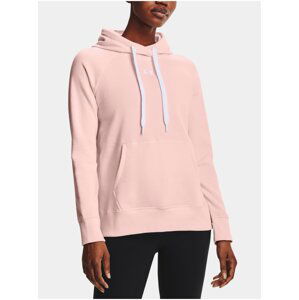 Mikina Under Armour Rival Fleece HB Hoodie - Růžová