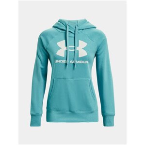 Mikina Under Armour Rival Fleece Logo Hoodie - Modrá