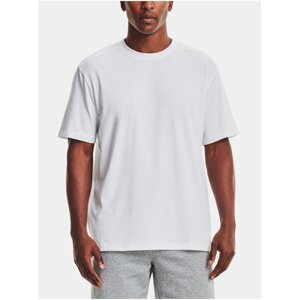 Tričko Under Armour BASELINE ESSENTIAL TEE - Bílá