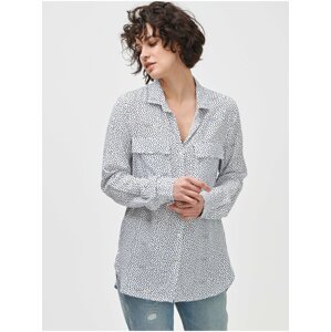 Modrá dámská košile utility shirt