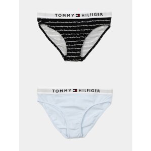 Barevný 2 PACK dívčích kalhotek Tommy Hilfiger Bikini Logo