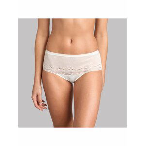 Bílé dámské kalhotky Playtex SECRET COMFORT MIDI