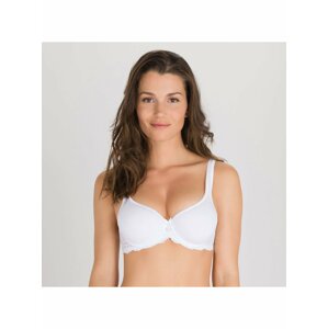 Bílá dámská podprsenka s kosticemi Playtex FLOWER ELEGANCE UNDERWIRE BRA