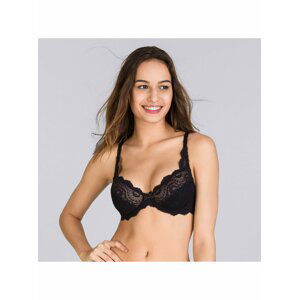 PLAYTEX FLOWER ELEGANCE - UNDERWIRE BRA - Dámská podprsenka s kosticemi - černá