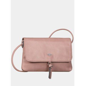 Růžová crossbody kabelka Tom Tailor Luna