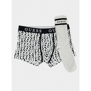 Pánský set boxerky a ponožky U0BG14JR003 - F952 - vícebarevná - Guess vícebarevná