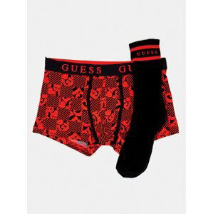 Pánský set boxerky a ponožky U0BG19JR003 - F225 - vícebarevná - Guess vícebarevná