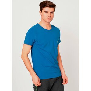 Pánské tričko U94M04JR04Q-E714 modrá - Guess modrá