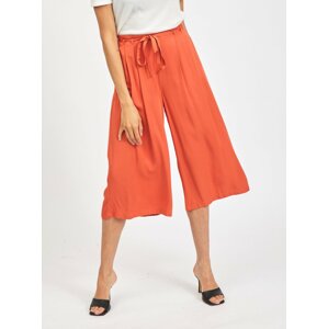 Korálové culottes VILA Vero