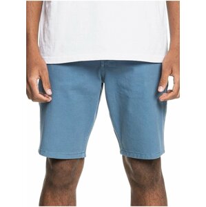 Modré pánské riflové kraťasy Quiksilver KRANDY Captains Blue