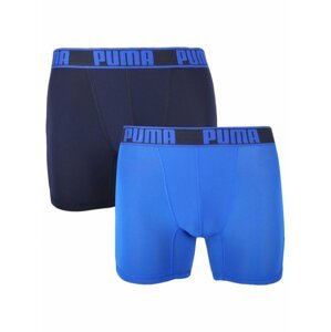 2PACK pánské boxerky Puma sportovní modré