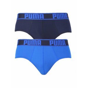 2PACK pánské slipy Puma sportovní modré