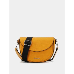 Hořčicová crossbody kabelka Gionni