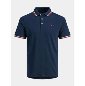 Tmavě modré polo tričko Jack & Jones Paulos