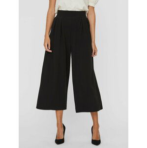 Černé culottes VERO MODA Francis