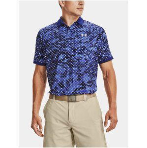 Tričko Under Armour UA Iso-Chill Penta Dot Polo - modrá